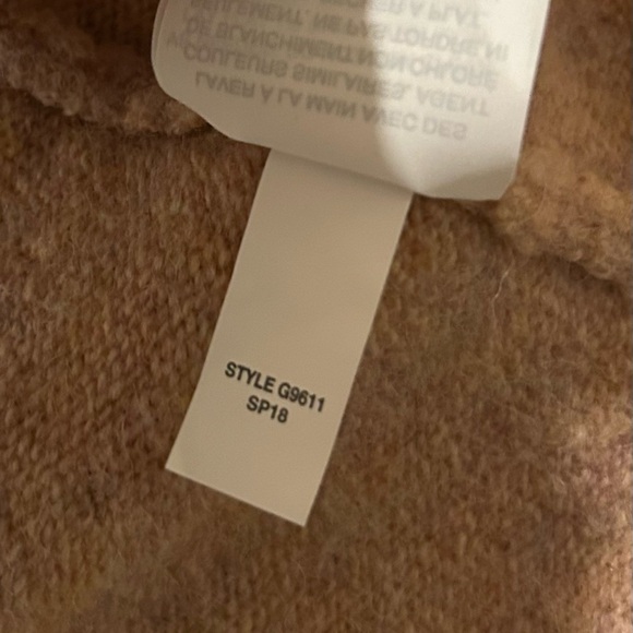 Madewell Kent Open Cardigan Heathered Carnation Pink Size XS Style G9611 MSRP 98 - Picture 6 of 9